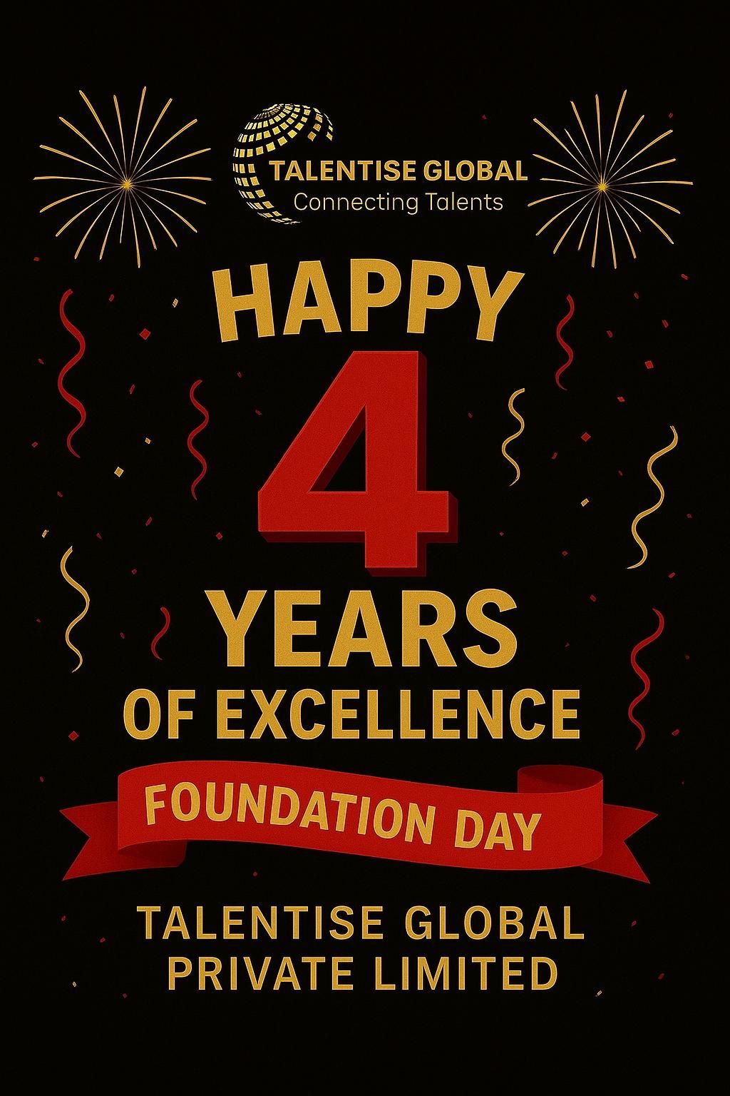 Our 4th Anniversary